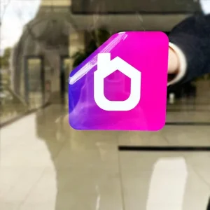 Custom Vinyl PVC Static Cling Window Decals Easy Remove No Glue UV Digital Printed Weather Water Resistant Shop Glass Decoration