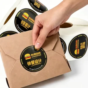 Custom Waterproof Eco Friendly Self Adhesive Vinyl Label Stickers for Bottles Packaging Customizable Shapes Color