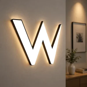 Custom Waterproof LED Front Illuminated Outdoor Light 3D Channel Letters Shop Front Led Signs
