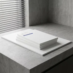 Custom Waterproof PVC Foam Board 1220x2440mm 1-30mm Thickness Fire UV Resistant Glossy Surface Cutting Moulding