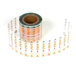 Custom Waterproof Vinyl Adhesive Transparent PVC Glass Label Logo Bottle Printed Stickers