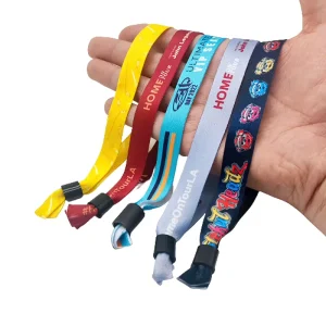 Custom Your Own Logo Bracelet Wristband with Promotional Events Advertising Wristbands