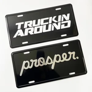 Custom Your Own Metal License Plate US States Personalized Aluminum Car License Plate