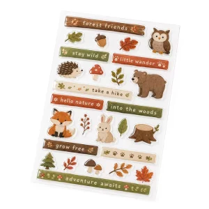 Custom designed Double layer Transparent Kiss cut Stickers (A4 A5 A6 PVC Vinyl Sheets)