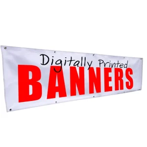 Custom logo Advertising Banner with Full Color Printing Wall Hanging Banner