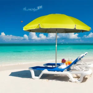 Custom logo Advertising Outdoor Umbrella Sunshade Windproof Beach Umbrella Luxury Parasol