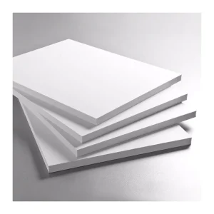 Custom white PVC foam board PVC plastic sheet advertising foam board