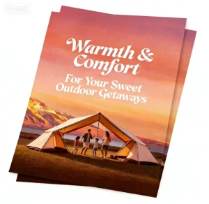 Customised Logo Full Color A1 A2 A3 Product Promotional Poster Paper Poster Wall Art Paperboard Printing for Brochure