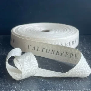 Customizable 100% Polyester Satin Ribbon Gift Packaging Single-sided Grosgrain Fabric Washable Silkscreen Printed Foil High
