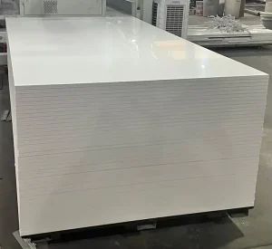 Customizable 4x8fet 3mm 5mm 10mm High Density B1 Fire Retardant PVC Board PVC Advertising Panel PVC Wall Panel