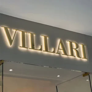 Customizable Backlit Channel Letter LED Sign for Office Business Use Waterproof IP65 Exterior Storefront Logo Signage