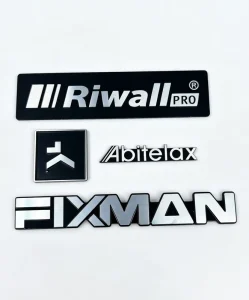 Customizable Casting Metal Nameplate Durable Letterpress Printed Aluminum Plate Machinery Equipment Badge Factory Brand
