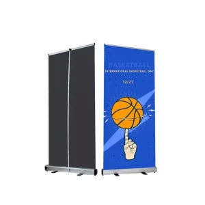 Customizable Custom Logo Large Size Stable Easy Install Roll up Banner for Football Club Event