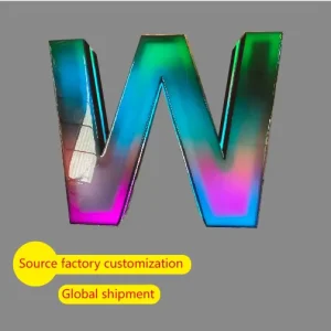 Customizable Dimmable LED Acrylic Letters Luminous Words for Bedroom Party & Wedding Atmosphere Logo Model