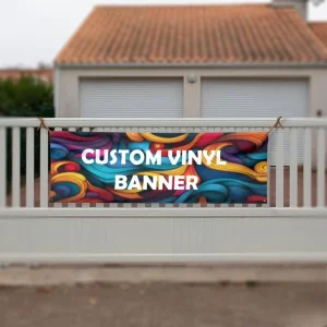 Customizable Double Sided Opaque Mesh Vinyl Glossy Surface UV Inkjet Cloth PVC 100% Waterproof Outdoor Poster Materials