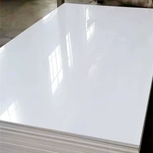 Customizable High Glossy PVC Co-Extrusion Foam Board Wall Panels Construction Decoration Plastic Sheets Recyclable Cutting