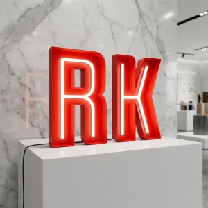 Customizable LED Acrylic Creative Bar Front Signboard Advertising Board Neon Light Illuminated IP65