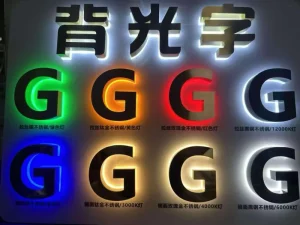 Customizable Mini LED Billboard Company Image Wall Logo Background Acrylic Engraved Sign Illuminated Letters Multi-color AC/DC