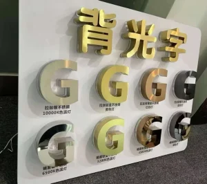 Customizable Mini LED Billboard Company Image Wall Logo Background Acrylic Engraved Sign Illuminated Letters Multi color DC AC