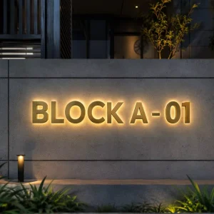 Customizable Mini LED Billboard Company Image Wall Logo Background Acrylic Glass Engraved Sign Illuminated Letters Multi Colors