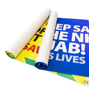 Customizable Outdoor Advertising Banner Double Sided Translucent Mesh Vinyl and Inkjet Cloth PVC Colorful (BLANK BANNER)