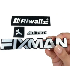 Customizable Polished Casting Metal Nameplate Durable Letterpress Printed Aluminum Plate Machinery Equipment Badge Advertising