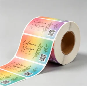 Customizable Self Adhesive PVC Name Label Stickers for Books Candles Crafts Photo Frames