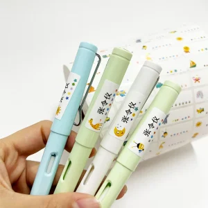 Customizable Self-Adhesive PVC Name Label Stickers for Books Candles Crafts Photo Frames Custom Stickers