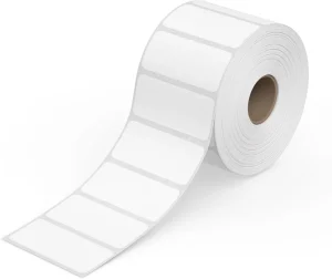 Customizable Self Adhesive Waterproof Multi Shaped Office Tear Off Durable Coated Paper Labels Name Price Stickers Supermarket