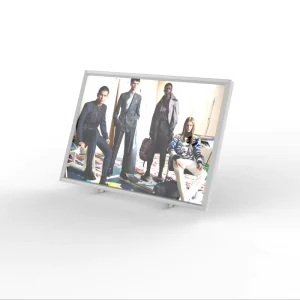 Customizable Size Color Real Estate Hanging LED Crystal Acrylic Backlit Light Box Supermarket Window Display Centroyal