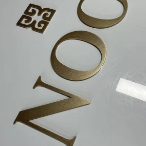 Customizable Stainless Steel Metal Lettering Three dimensional Business logo