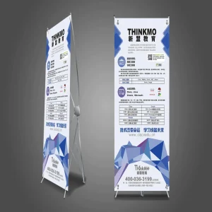 Customizable for Easy to Carry and Install High Quality X Aluminum Display Frame Banners for Information Transmission