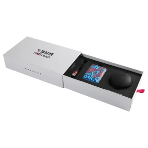 Customization High End Electronic Product Drawer Gift Boxes Sponge Lining Recyclable Rigid Boxes Matt Lamination