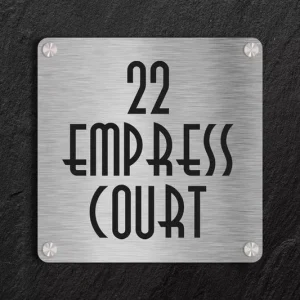 Customization Suitable Multiple Places Business Stainless Steel Sign Wall Logo Design Custom Signage Outdoor