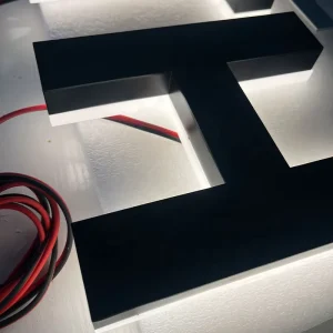 Customize Illuminated Channel Letters Led 3D Letter Sign Custom Backlit Letter Sign for Outdoor