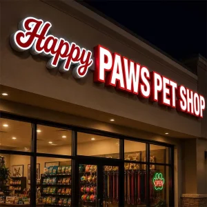 Customize Led Sign CE&RoHS Certified Led Light Sign Channel Letter Business logo Led Letters for Outdoor