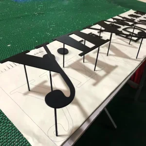 Customize Non Illuminated Acrylic Signs Outdoor Directional Stainless Steel Sign Board Business Signs Office Signboard