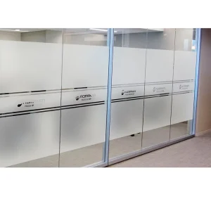 Customize Window Film Non adhesive Frosted Glass Film Privacy Window Film Static Bonding Matte Oil Print Frosted Sticker