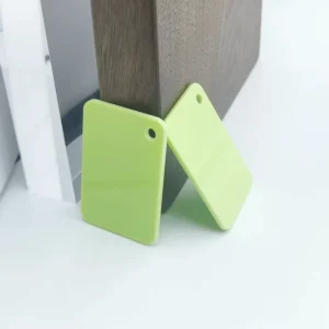 Customized 3-30mm Thick Cast Green Solid Color Acrylic Mirror Sheet Eco-Friendly Advertising Sign Board Panel Cutting Packaging