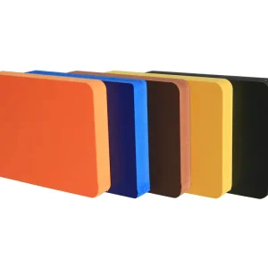 Customized 3-Layer Colored High Density PVC Foam Board with Smooth Surface Cutting Processing Service Included