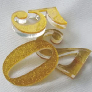 Customized 3D Acrylic Crystal Letters Non Illuminated IP65 Waterproof Multi Functional Advertising for Schools Hospitals