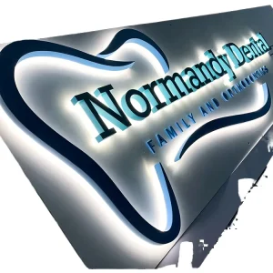 Customized 3D LED Channel Letters PVC Outdoor Store Signage with Illuminated Acrylic Logo Personalized Business Signage