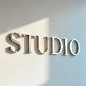 Customized 3D Stainless Steel LED Business Logo Signs for Buildings Offices DC Powered Indoor Outdoor Use