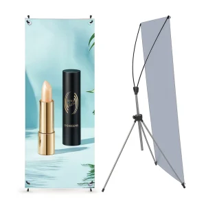 Customized Advertising X Banner Size 60 X 160 cm 80 X 180 cm Trade Show Stand X Banner Stand