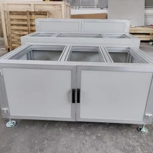 Customized Aluminum Alloy Profile Frame For Mechanical Equipment Machine Box And Cabinet