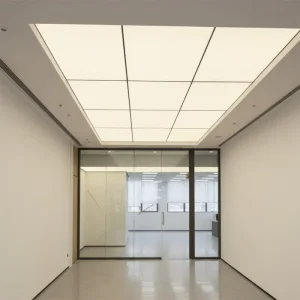 Customized Aluminum Frame Flame Retardant Fireproof Soft Film Transparent Ceiling with High Brightness LED