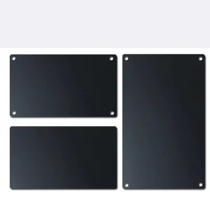 Customized Aluminum Nameplate Stainless Steel Engraved Nameplate Brand Name Raised Logo Plate Metal Plate with Printing