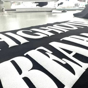 Customized Color Clothing Printing 3D Puff Heat Transfer Film Vinyl Transfers