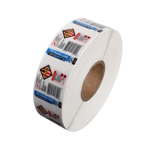 Customized Color printed Waterproof Eco Friendly Recyclable Die Cut Acrylic Adhesive Self adhesive Labels Logo Stickers Skincare