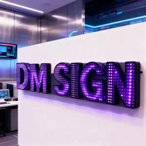 Customized Commercial Face Light Channel LED Letter Front Illuminated 3D IP65 Waterproof Stainless Steel Outdoor Companies
